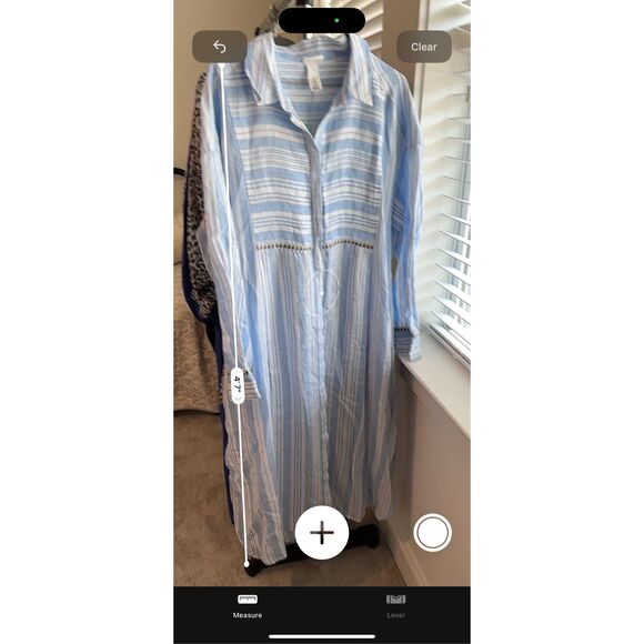 NWOT H&M x Lemlem by Liya Kebede linen striped shirt dress, $180 Large - Picture 7 of 9